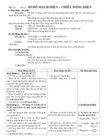 Sơ đồ mạch điện chiều dòng điện