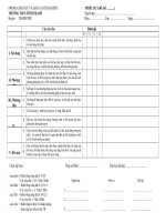 MẪU DỰ GIỜ MỚI NHẤT