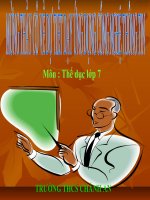 Thể dục với cờ