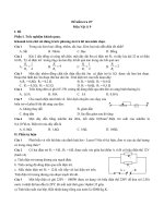 đề kiểm tra 1 tiết vật lí 9
