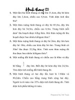 Bài tập hình thang 2