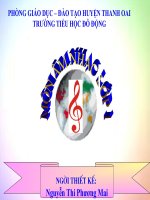 Tiết 8. Học hát bài Lý cây xanh