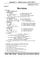 Giao an Tiếng Anh 8- Trần Thị Trinh