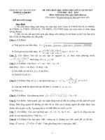 Đề thi Casio Huyện Thanh Sơn