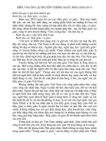 Dien van ky niem ngay nha giao 20/11