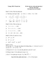 đề thi HSG cấp trường Toán 6(đây là mẫu soạn bằng latex, các bạn tham khảo và soạn cho đẹp)