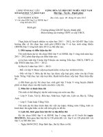 Cấu trúc đề thi HSG lớp 9 cấp tỉnh