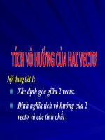 bai 2: Tich vo huong cua 2 vecto T1(NC)