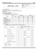 kiểm tra 45 phút vật lý 6 tiết 10