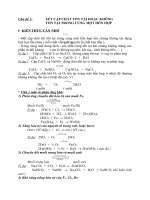 Nâng cao hóa học 8