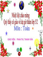 Nhân một số thập phân với 10,100,1000...