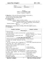 GIÁO ÁN TA5 (MỚI) - TOÀN TẬP