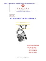 đề tài - mã hóa email với phần mềm pgp