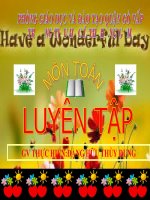 TOÁN - LUYỆN TẬP - TUẦN 12/THỨ SÁU