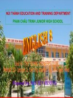 Unit 6 Listen and read tieng anh 8