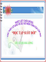 Tiết 14: Phân tích đa thức thành nhân tử ...