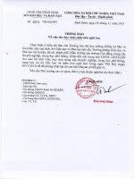 Thông Báo Nghỉ bão số 14 ngày 9.11.2013