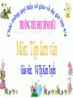 tap lam van lop 4 tiet 24 kiem tra viet