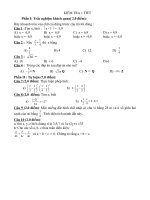 Kiểm tra 1 tiết C1 đai số 7