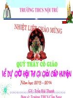 Một số bài toán về đại lượng tỉ lệ thuận