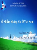 ô nhiễm không khí