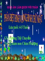 phân biệt hình vuông hình chứ nhật lớp4-5t