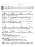 de kiem tra chuong 1 nang cao lop 10