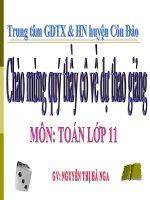 thực hành giải toán máy tính TỔ hợp,xác suất tiết 34