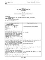 giáo án lơp 3 tuần 13