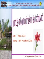 Bài 11: Chuẩn bị vật liệu và làm khuôn quấn máy biến áp