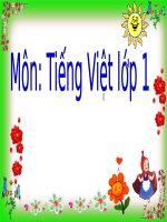 ua - ưa hoc van lop 1