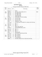 giáo án lớp 1 tuần 1