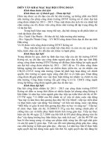 Khai mạc đại hội công đoàn trường DTNT Krông nô