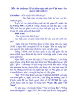 Diễn văn chào mừng 31 năm ngày nhà giáo Việt Nam