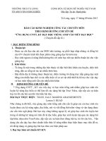 ỨNG DỤNG CNTT, KT DẠY HỌC TIẾNG ANH VÀO TIẾT DẠY ĐỌC TIẾNG ANH