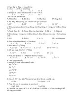 đề kiểm tra kiến thức tổng hợp