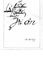 Bài viết đạt giải nhất cuộc thi viết 