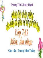 Tiết 16.Ôn tập đọc nhac