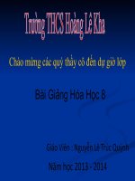 Bài : CHUYỂN ĐỔI KHỐI LƯỢNG , THỂ TÍCH , LƯỢNG CHẤT