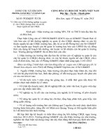 Báo cáo CBQK Người kế cận