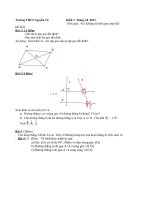 đề kiểm tra hình học 7 chương 1