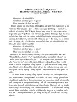 BÀI PHÁT BIỂU CỦA HS THCS NGHĨA TRUNG 20/11/2013