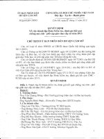 Quyet dinh thanh lap doan KT PC - CMC