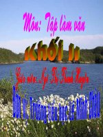 tập làm văn chia vui lớp 2