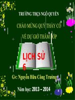 tiết 14 bài 13: Đời sống vc -tt