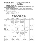 ĐỀ THI HỌC KÌ I TOÁN 7 ( 2013-2014)