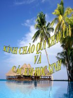 Bài 20: HÔ HẤP VÀ CÁC CƠ QUAN HÔ HẤP