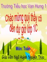 toán: Luyện tập trang 70