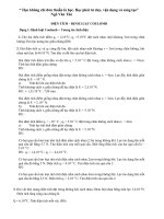 bai tap dien tich dien truong