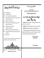 Chuong trinh le mit tinh ki niem 20/11